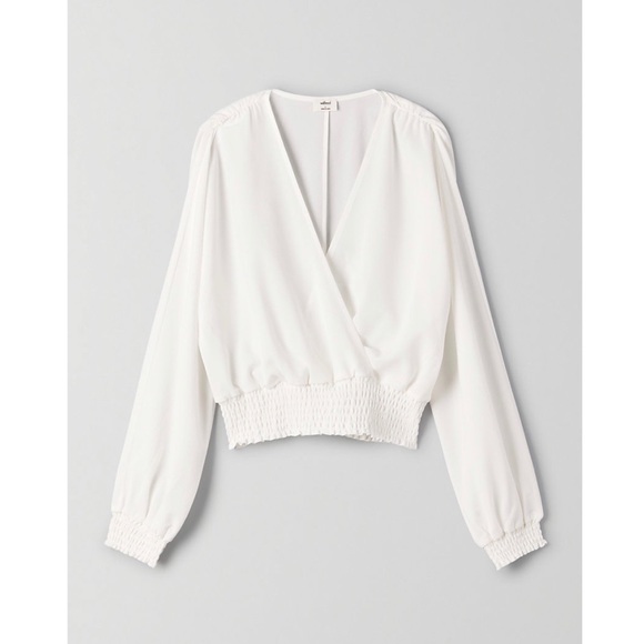 Aritzia Tops - Aritzia Reign Cropped Blouse